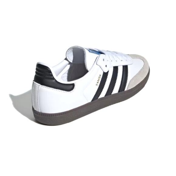 adidas White and Black Athletic Shoes main image 4
